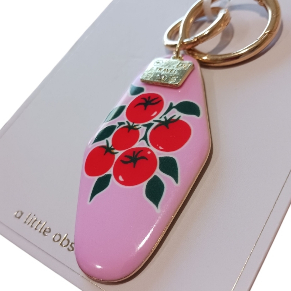 Tomatoes Hotel Key Bag Charm Travel - Picture 3 of 7
